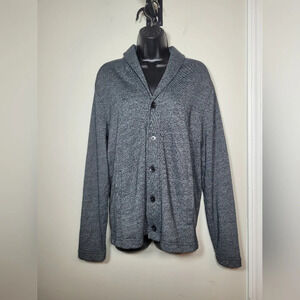 Perry Ellis Cotton Blend Button Down Cardigan sz S